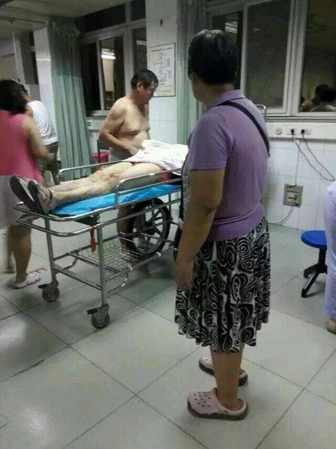 天津塘沽?；穫}庫爆炸 附近各大醫院人員爆滿
