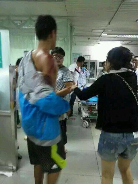 天津塘沽危化品倉庫爆炸 附近各大醫院人員爆滿