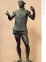 Mars of Todi dates to about
            2,400 years ago