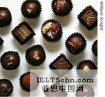 Examples of Jane Morris' chocolate creations